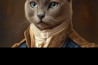 paint stunning pet portrait