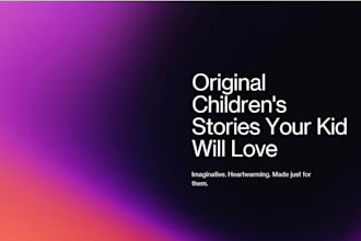 write an original story your kid will love