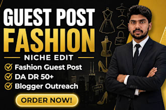 build fashion backlinks via fashion blogger outreach
