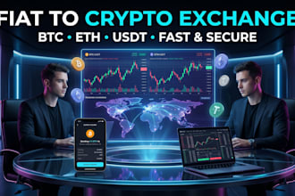 exchange fiat money to crypto btc eth usdt and vice versa securely