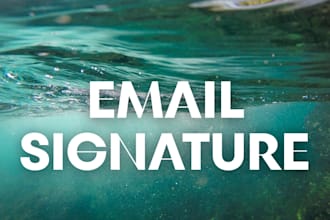 create clickable outlook email signature and gmail signature