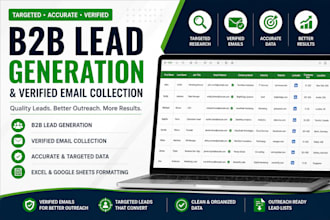 collect targeted email addresses as b2b lead generation for email marketing