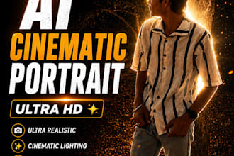 create cinematic ai portrait photos for