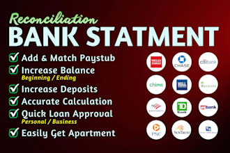 convert bank statement to editable format