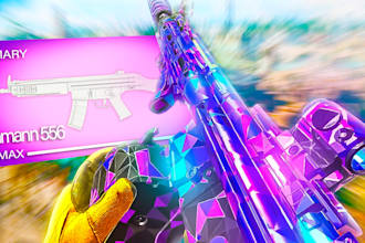 make call of duty thumbnail within 1 hour
