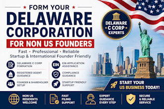 form your delaware company for international founders