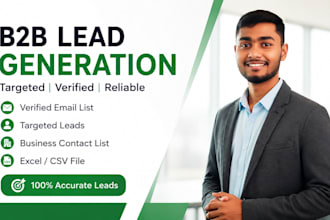 build targeted b2b linkedin lead generation email list
