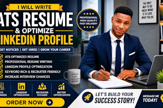 write ats resume and optimize linkedin profile