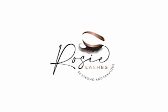 design for beauty skin care logo and product label