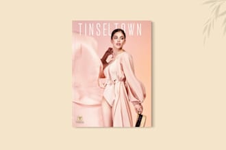 design professional brochure, company profile, and catalog