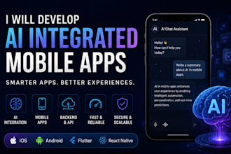 build ai powered apps, chatbots and full stack solutions