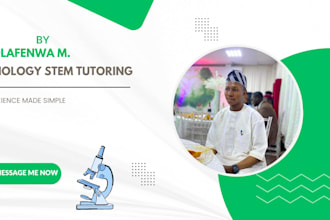 provide clear and engaging biology and stem tutorials