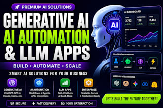 build generative ai, ai automation and llm apps