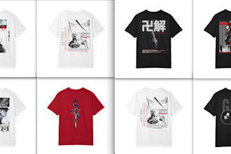 custom anime t shirt designs