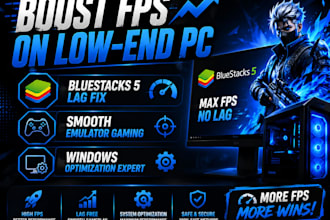 fix bluestacks 5 lag and boost emulator performance