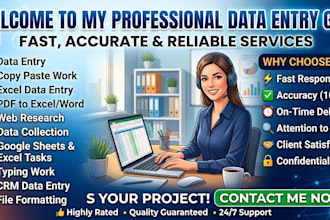 accurate data entry and file conversion