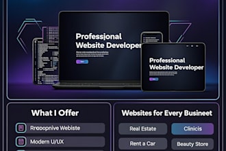 design a professional e commerce website