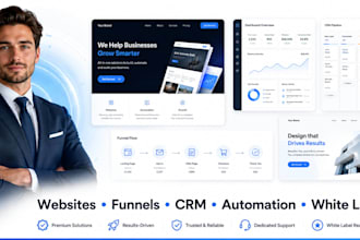 customize ghl landing pages, websites, dashboards, sas white label designs
