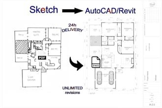 redraw floor plans for real estate agents