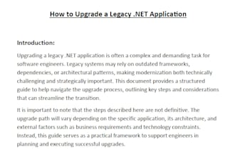 write technical documentation, sops, and user guides for your software