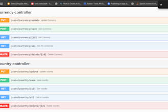 develop rest API using java spring boot