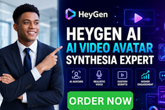 make ai video avatar using synthesia, heygen ai, colossyan, keygen, google veo3
