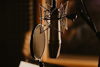 be your professional english voice artist and storyteller