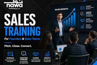deliver sales training for founders and sales teams