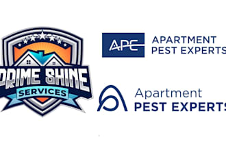 design unique cleaning and maintenance logo