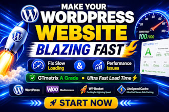 speed up wordpress, fix core web vitals, gtmetrix a score