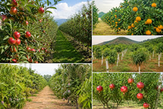 guide orchard layout and plantation planning