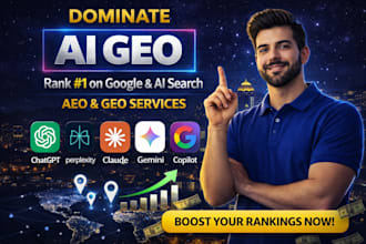 build monthly GEO focused authority backlinks for local ai search visibility