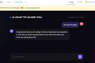 build an ai chatbot using python flask and llm API