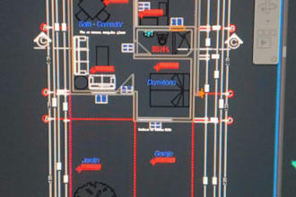planos profesionales en autocad de casas