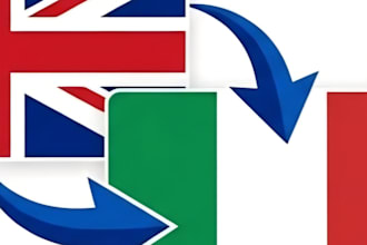 english to italian manually and accurately