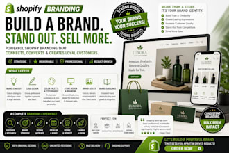 design stunning shopify branding to elevate your store