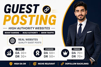 do SEO guest posting on high da sites