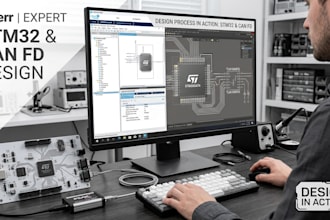 create automotive ecu pcb with stm32 can fd and embedded systems
