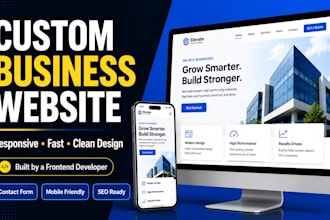build a fast, SEO friendly business website with nextjs and react