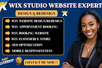 wix studio website wix website design wix website redesign wix website