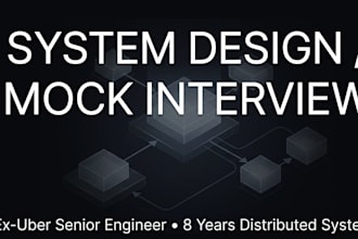 take your real world system design mock interview for faang
