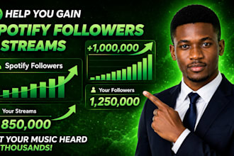 10x boost your spotify music SEO to increase real followers and streams