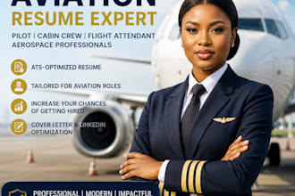 rewrite aviation resume,airline pilot,flight attendant,cabin crew,aerospace cv