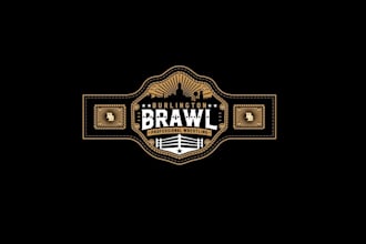 design professional wrestling logo
