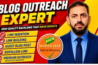 do high authority link building, ling insertion and guest posting
