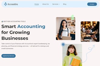 build squarespace private finance website finance consulting accounting website