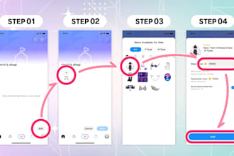 develop ai saas flea market app, local goods marketplace app, artisan fair app