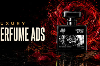create luxury ai perfume ad visuals for fragrance brands