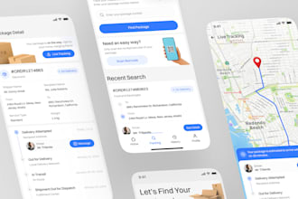 build ai logistic app fleet management app transportation mobile app development