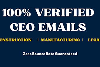 do b2b lead generation research to find CEO contacts for your business